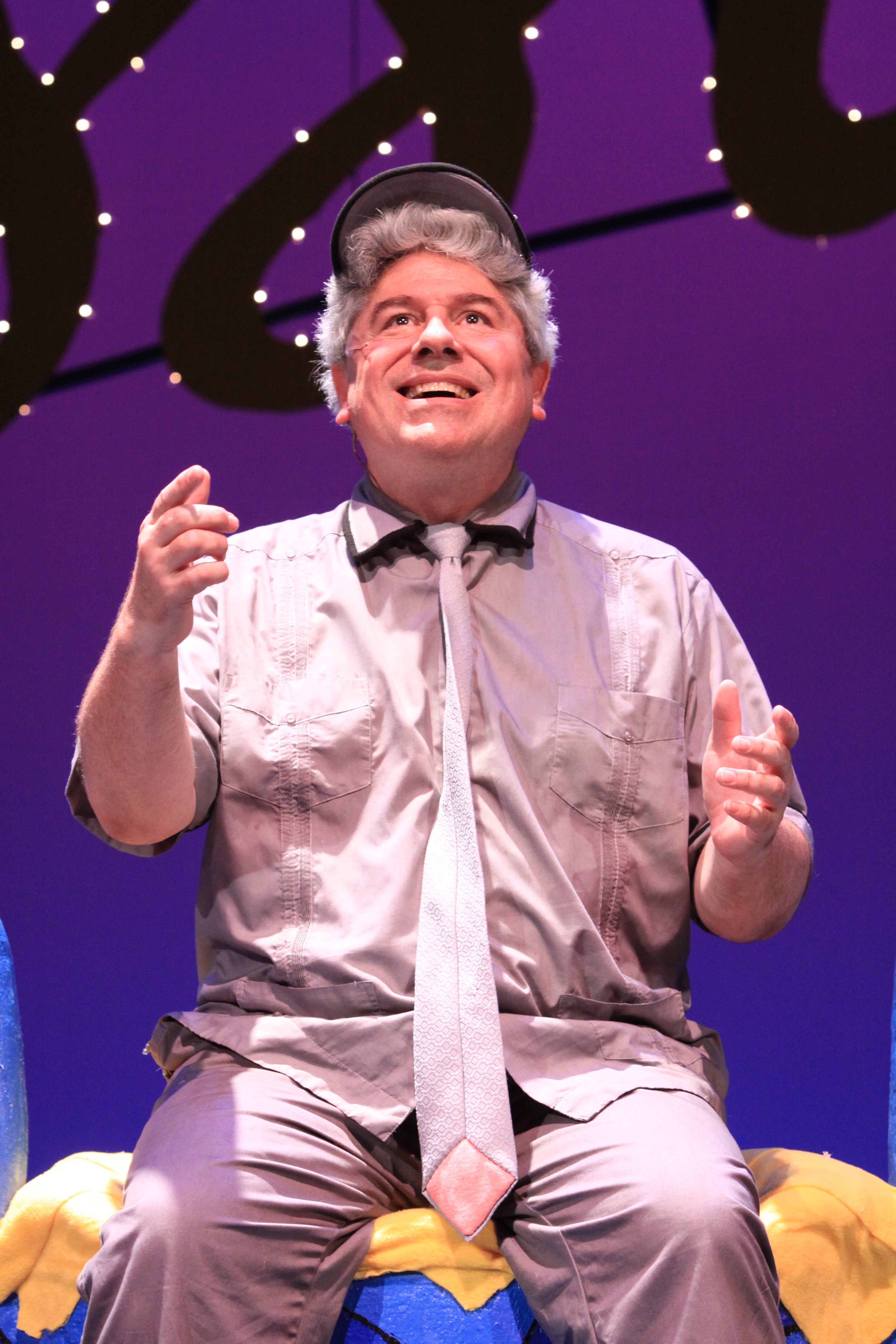 Steve Hayes as Horton in SEUSSICAL: The Musical at Connecticut Repertory Theatre