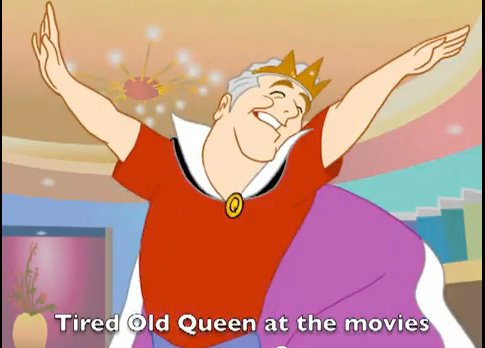 STEVE HAYES: Tired Old Queen at the Movies From the wonderful animation by Wayne Wilson Tired Old Queen Song-Karaoke Version youtube.com/watch?v=wiRiGOXhYqc