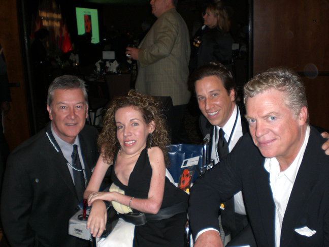 Chard Hayward, Jackie Julio, Doug Olear and Christopher McDonald at The 2008 Lake Arrowhead opening nite ceremony.