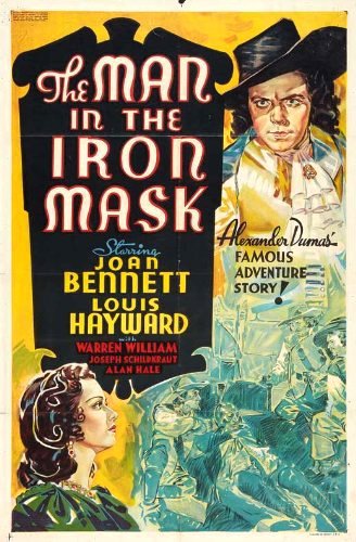 Joan Bennett and Louis Hayward in The Man in the Iron Mask (1939)