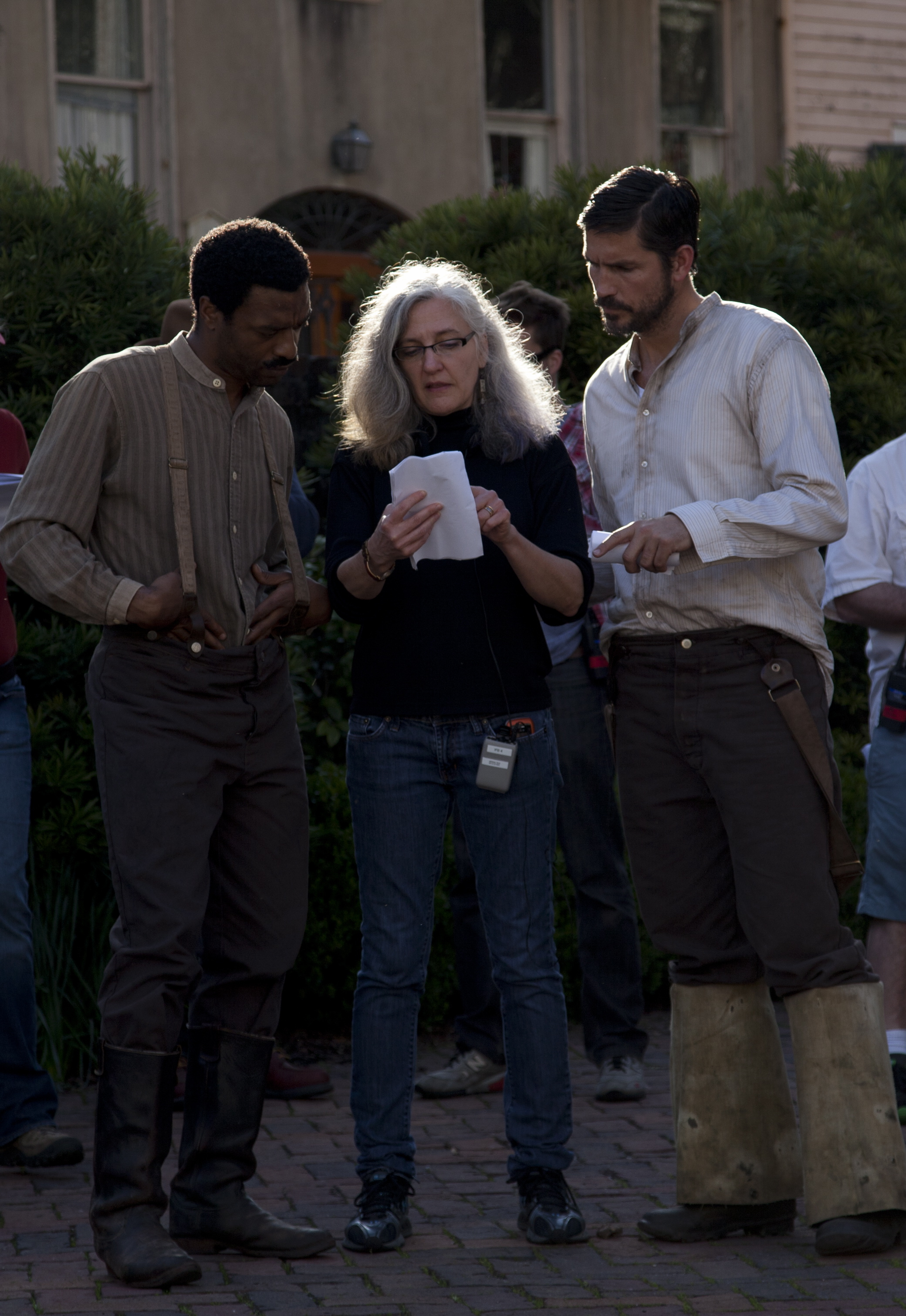 Chiwetel Ejiofor, Haywood-Carter, Jim Caviezel on SAVANNAH