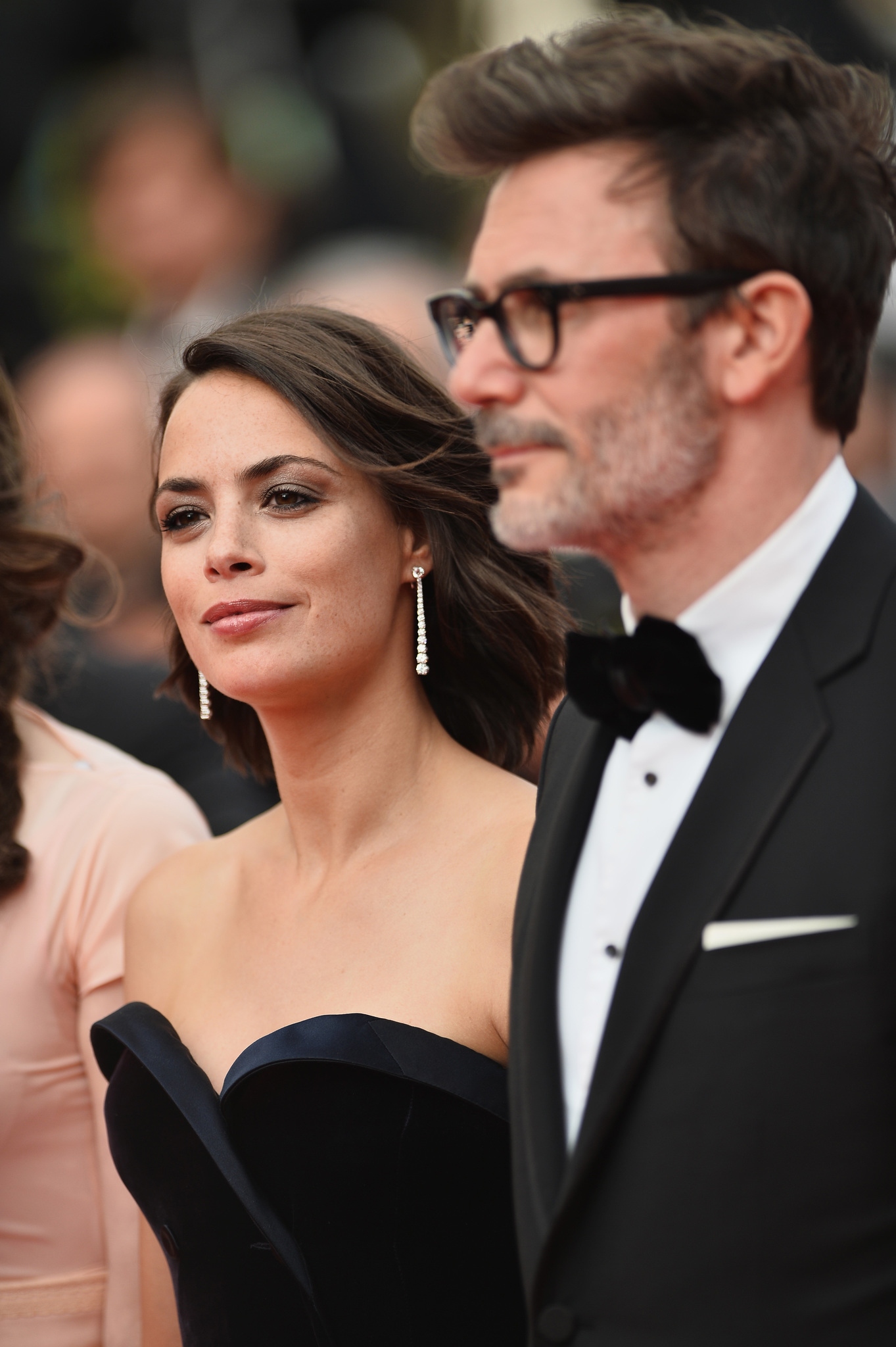 Bérénice Bejo and Michel Hazanavicius at event of The Search (2014)