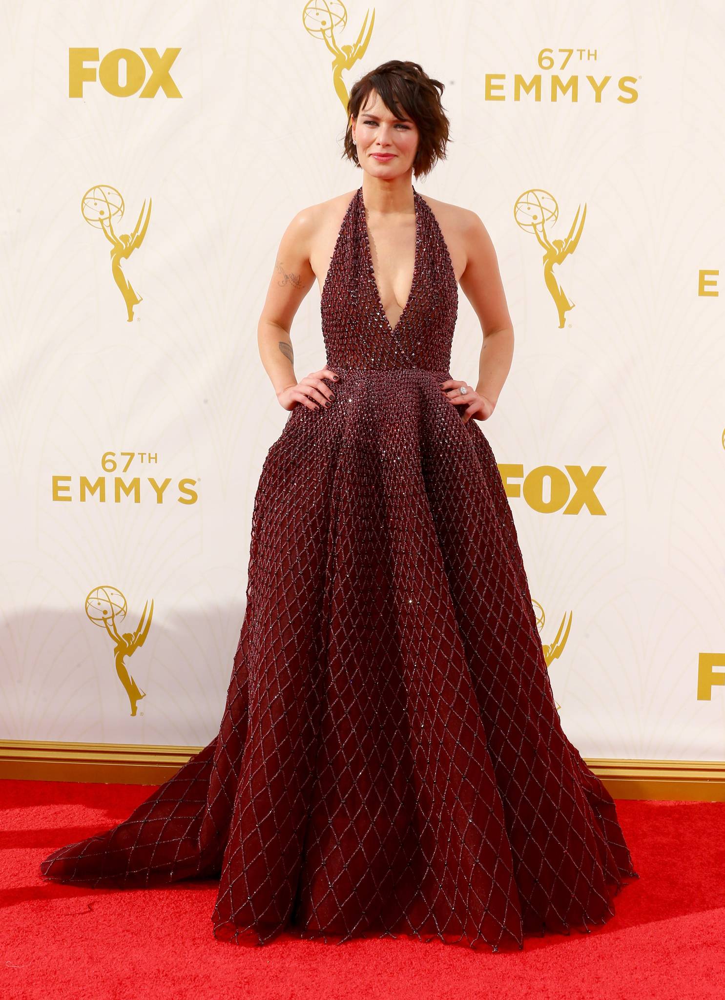 Lena Headey at event of The 67th Primetime Emmy Awards (2015)
