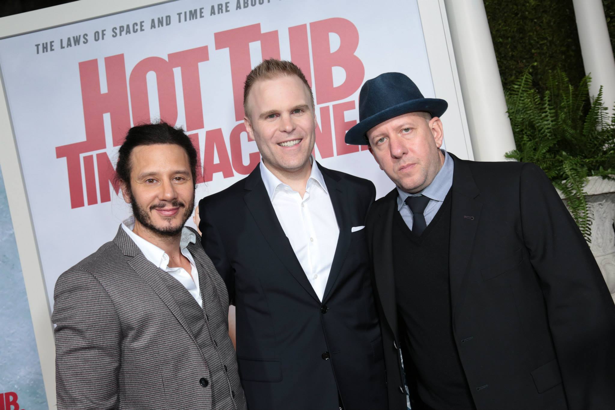 Andrew Panay, Josh Heald, & Steve Pink at Hot Tub Time Machine 2 premiere - February 18, 2015