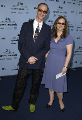 John Waters and Patricia Hearst