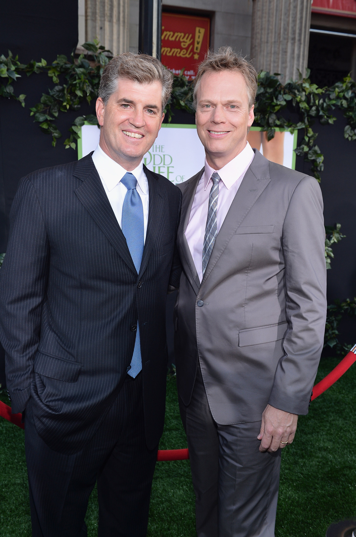 Peter Hedges and James Whitaker at event of The Odd Life of Timothy Green (2012)