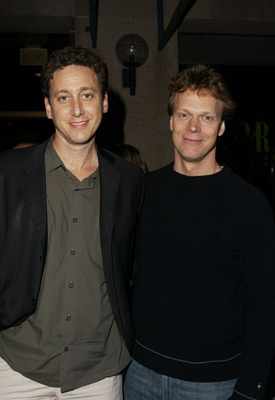Peter Hedges and John Sloss at event of Pieces of April (2003)