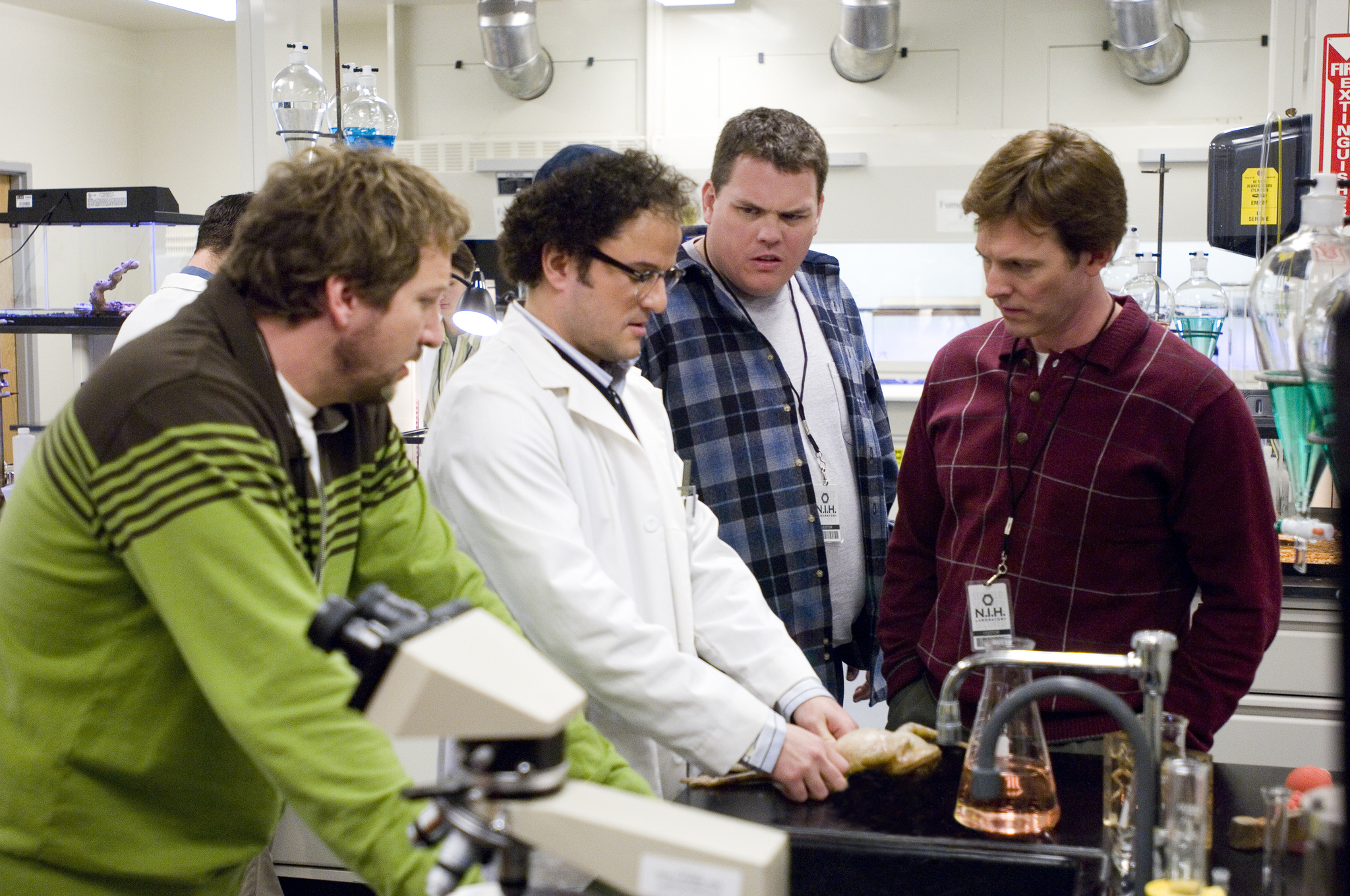 Still of Kevin Heffernan, Steve Lemme, Paul Soter and Erik Stolhanske in Beerfest (2006)