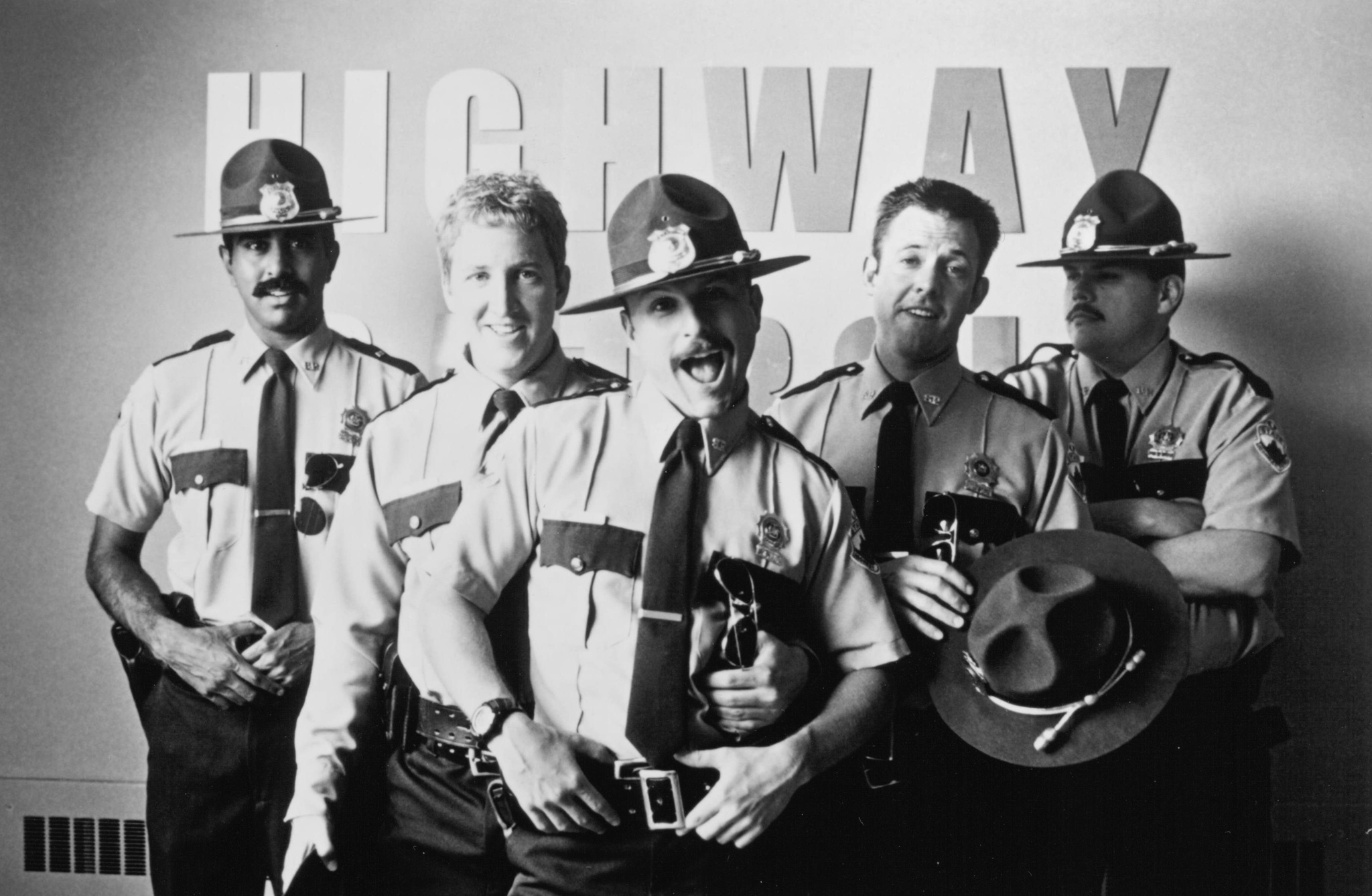 Still of Jay Chandrasekhar, Kevin Heffernan, Steve Lemme, Paul Soter and Erik Stolhanske in Super Troopers (2001)