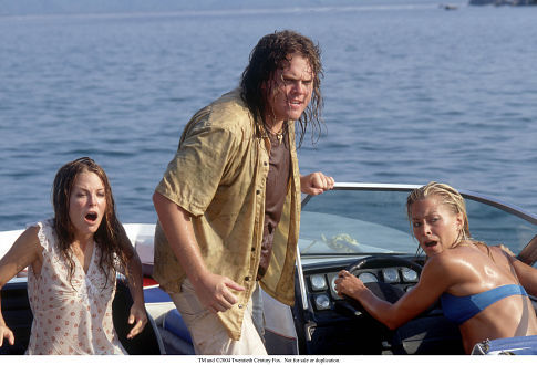 Still of Brittany Daniel, Kevin Heffernan and Jordan Ladd in Club Dread (2004)