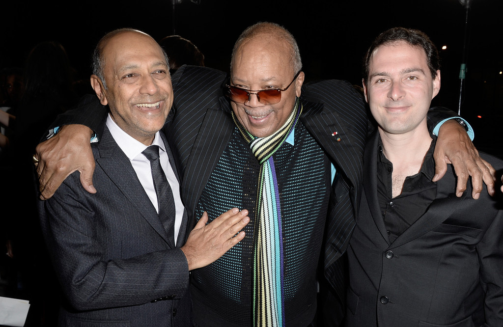 Anant Singh, Quincy Jones, Alex Heffes