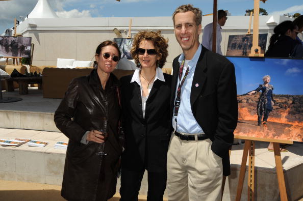 Julie Taymor, Lynn Hendee, Jim Stern, Icon Film Lunch, Cannes 2010