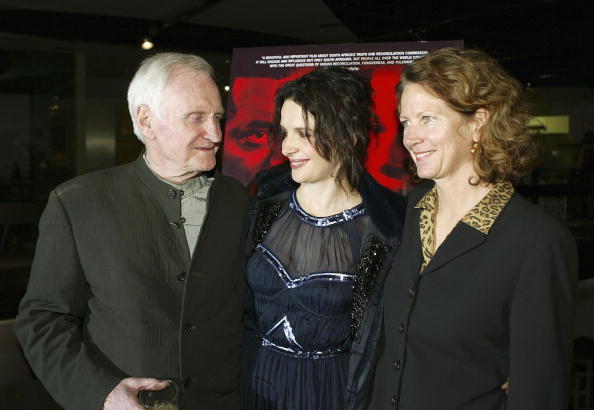 John Boorman, Juliette Binoche and Lynn Hendee at Los Angeles premiere of 