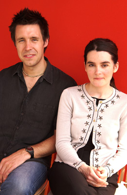 Paddy Considine and Shirley Henderson at event of 24 Hour Party People (2002)