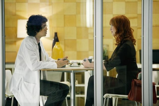 Still of Geoffrey Arend and Christina Hendricks in Body of Proof (2011)