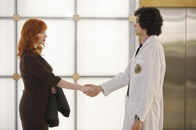 Still of Geoffrey Arend and Christina Hendricks in Body of Proof (2011)