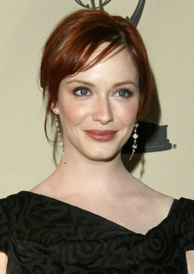 Christina Hendricks at event of MAD MEN. Reklamos vilkai (2007)