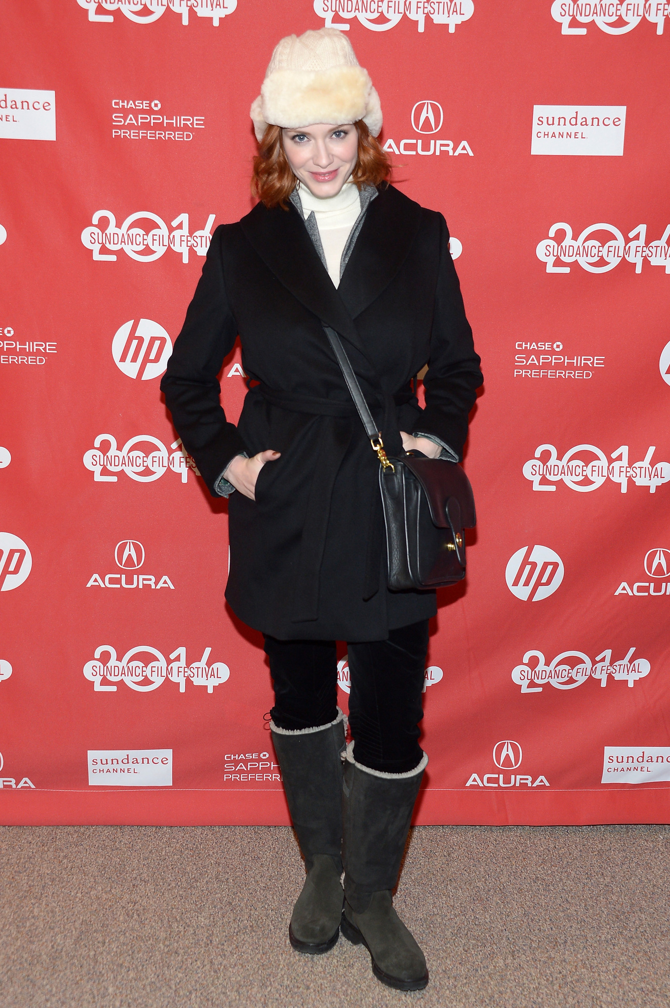 Christina Hendricks at event of God's Pocket (2014)