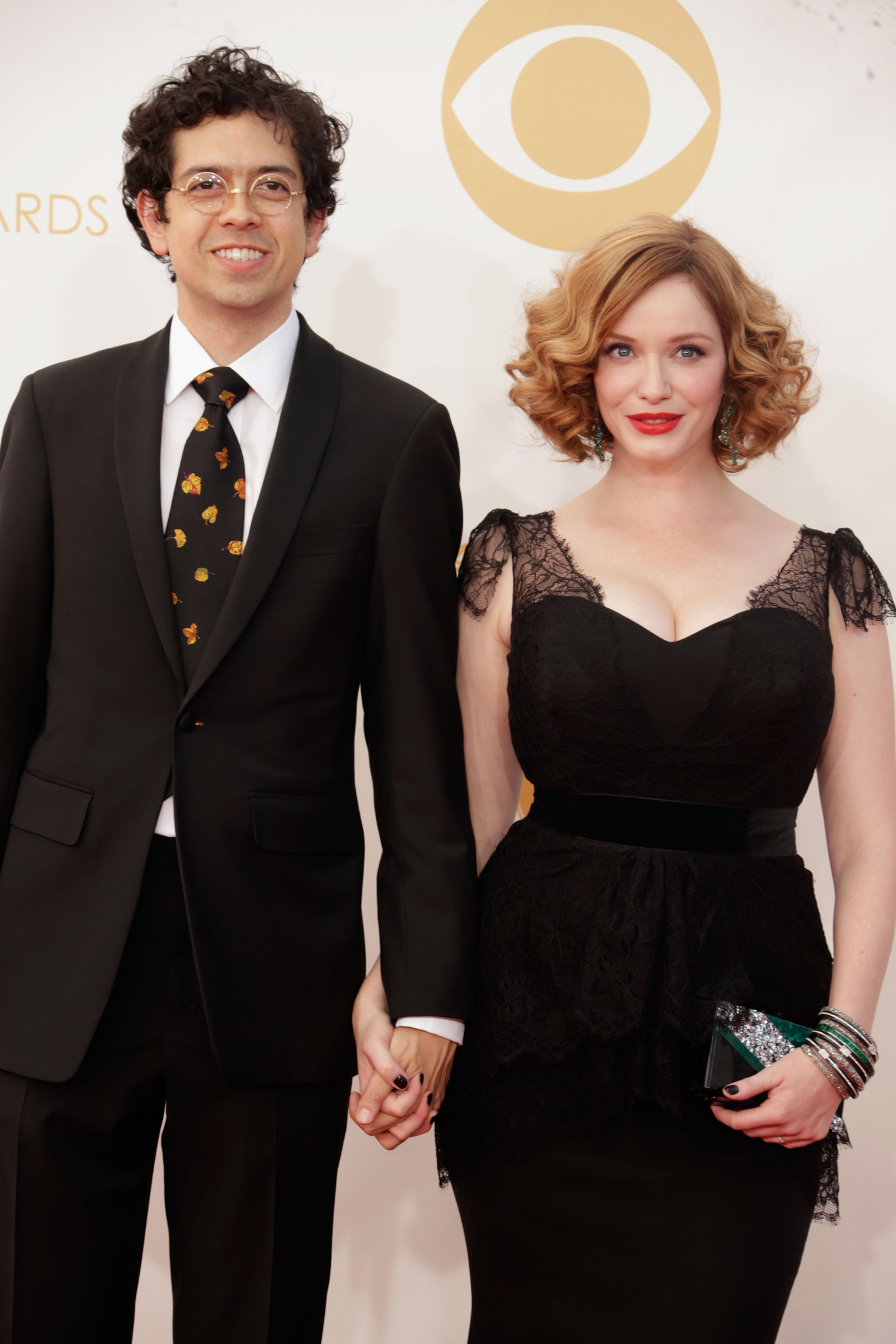 Geoffrey Arend and Christina Hendricks