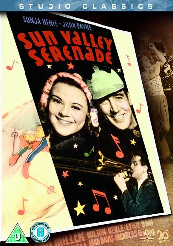 Glenn Miller, Sonja Henie and John Payne in Sun Valley Serenade (1941)