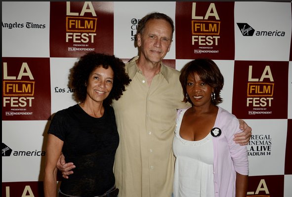 Stephanie Allain, Sam Hennings, Alfre Woodard at the 2012 L.A. Film Festival