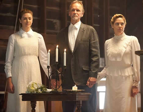 Perry Mattfeld, Sam Hennings and Mary McCormack 'Escape From Polygamy'