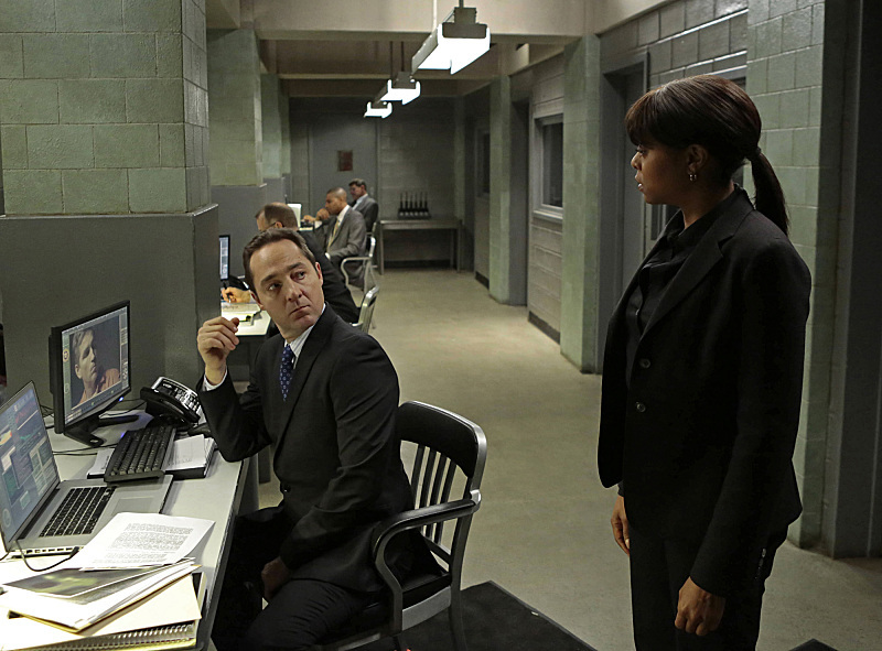 Still of Taraji P. Henson and Brennan Brown in Person of Interest (2011)