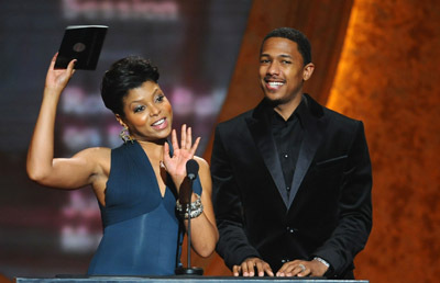 Nick Cannon and Taraji P. Henson