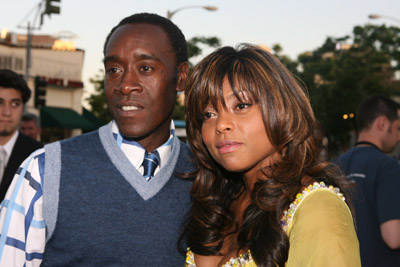 Don Cheadle and Taraji P. Henson at event of Talk to Me (2007)