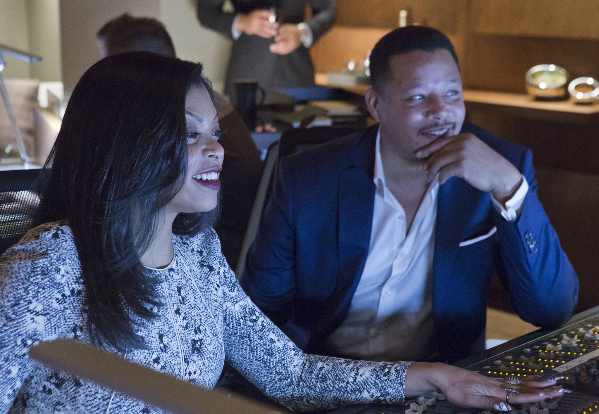 Still of Terrence Howard and Taraji P. Henson in Empire (2015)