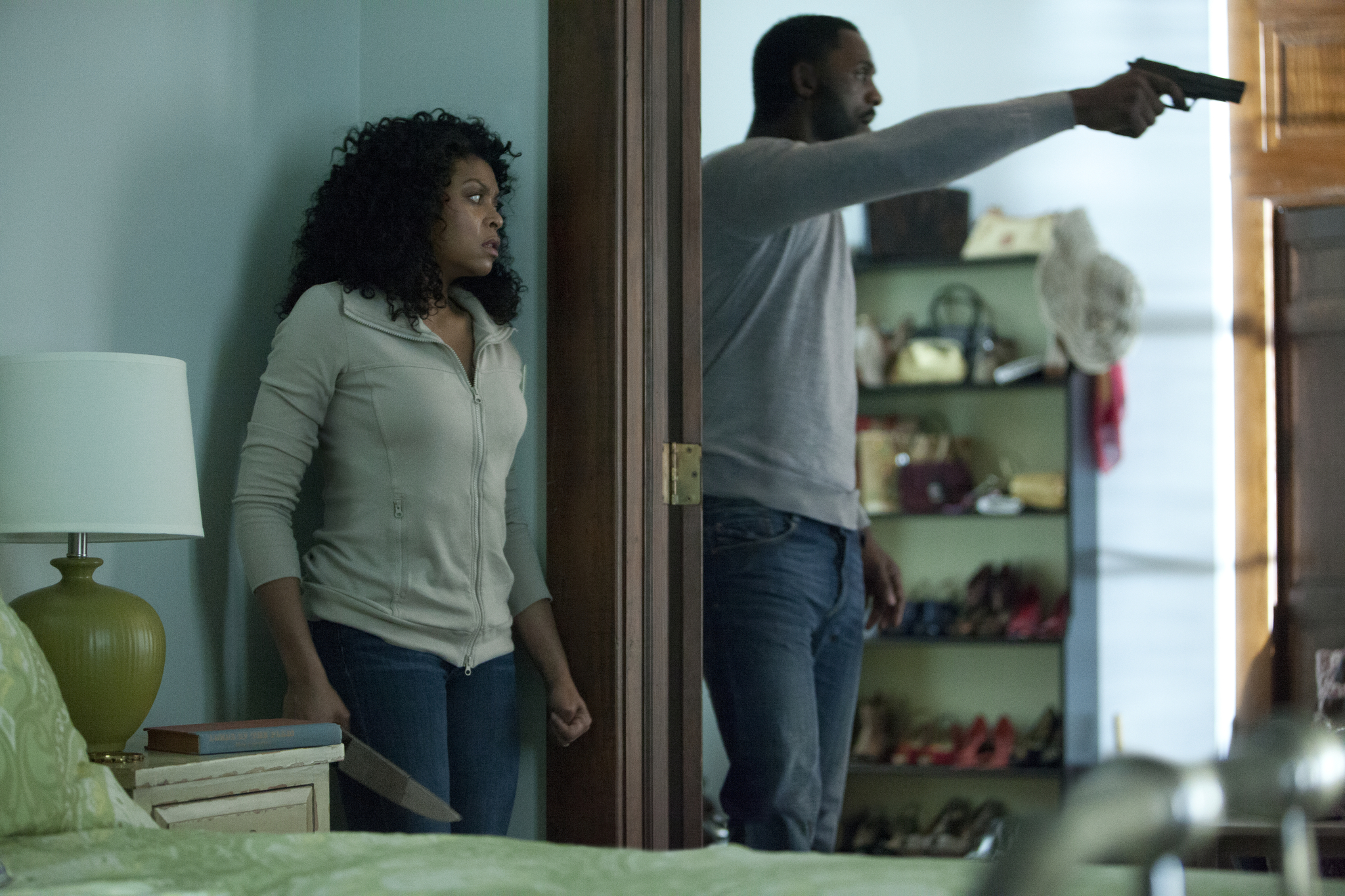 Still of Idris Elba and Taraji P. Henson in No Good Deed (2014)