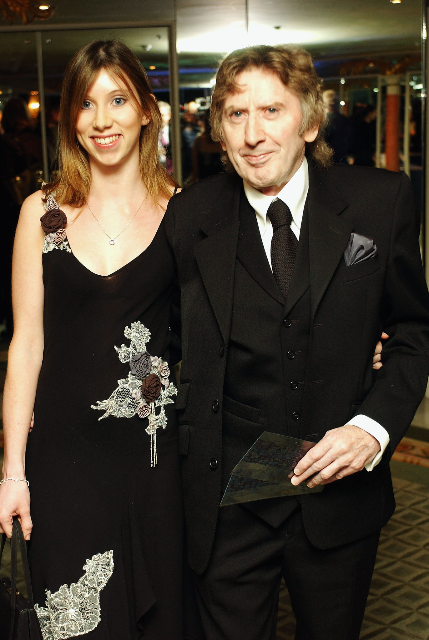 James Herbert and daughter Casey arrives at the WHSmith People's Choice Awards held at the Dorchester Hotel on March 16, 2004 in London.