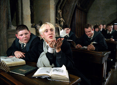 Still of Tom Felton, Josh Herdman and Jamie Waylett in Haris Poteris ir Azkabano kalinys (2004)