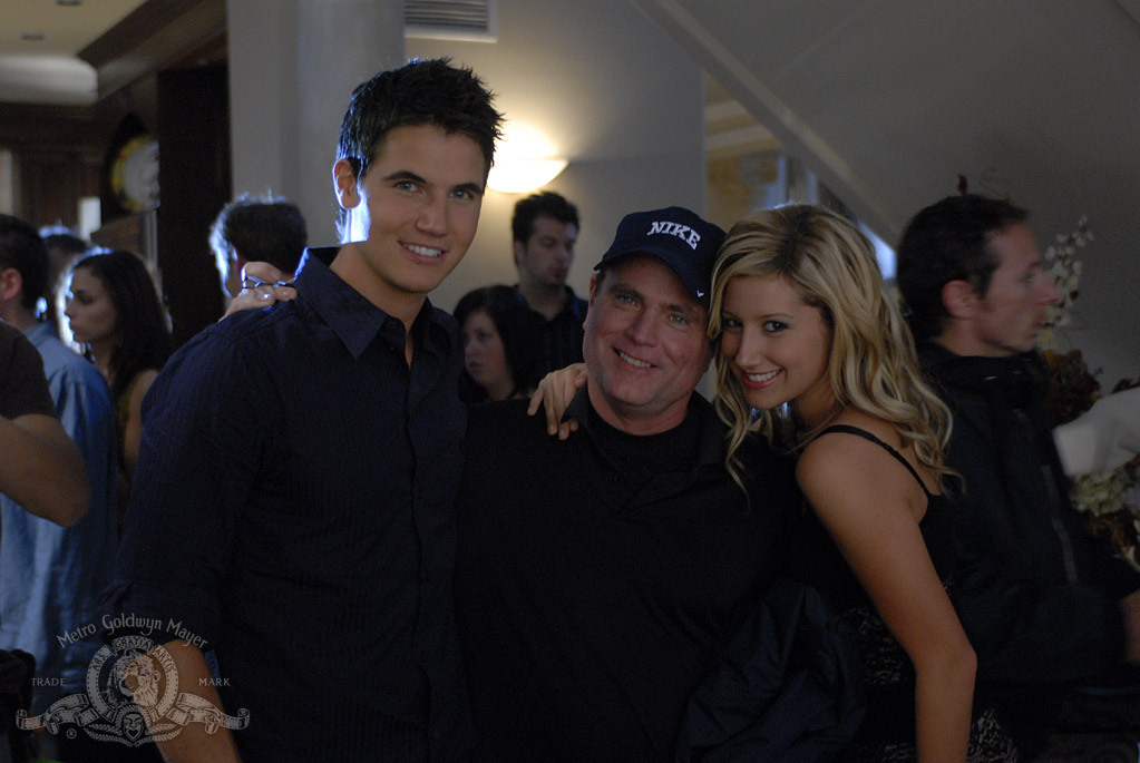 Still of Stephen Herek, Ashley Tisdale and Robbie Amell in Picture This (2008)