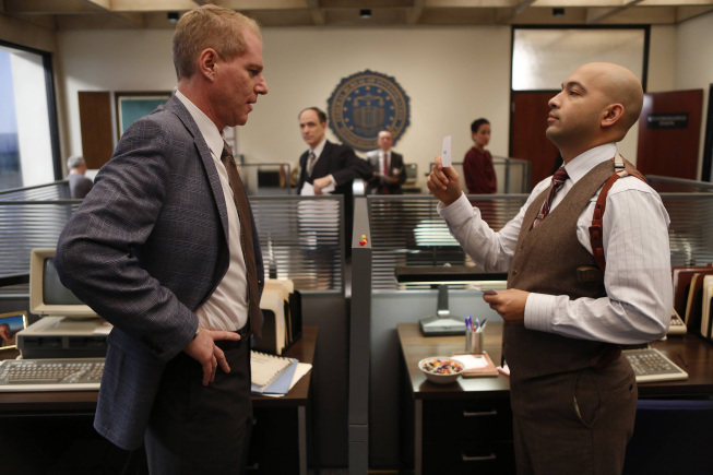 Still of Noah Emmerich and Maximiliano Hernández in The Americans