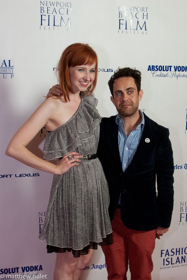 Mary Kate Wiles and Whit Hertford at the 2012 Newport Beach Film Festival screening of 