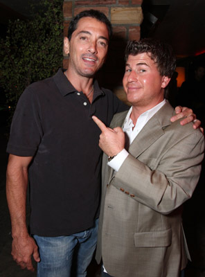 Scott Baio and Jason Hervey at event of The Butler's in Love (2008)