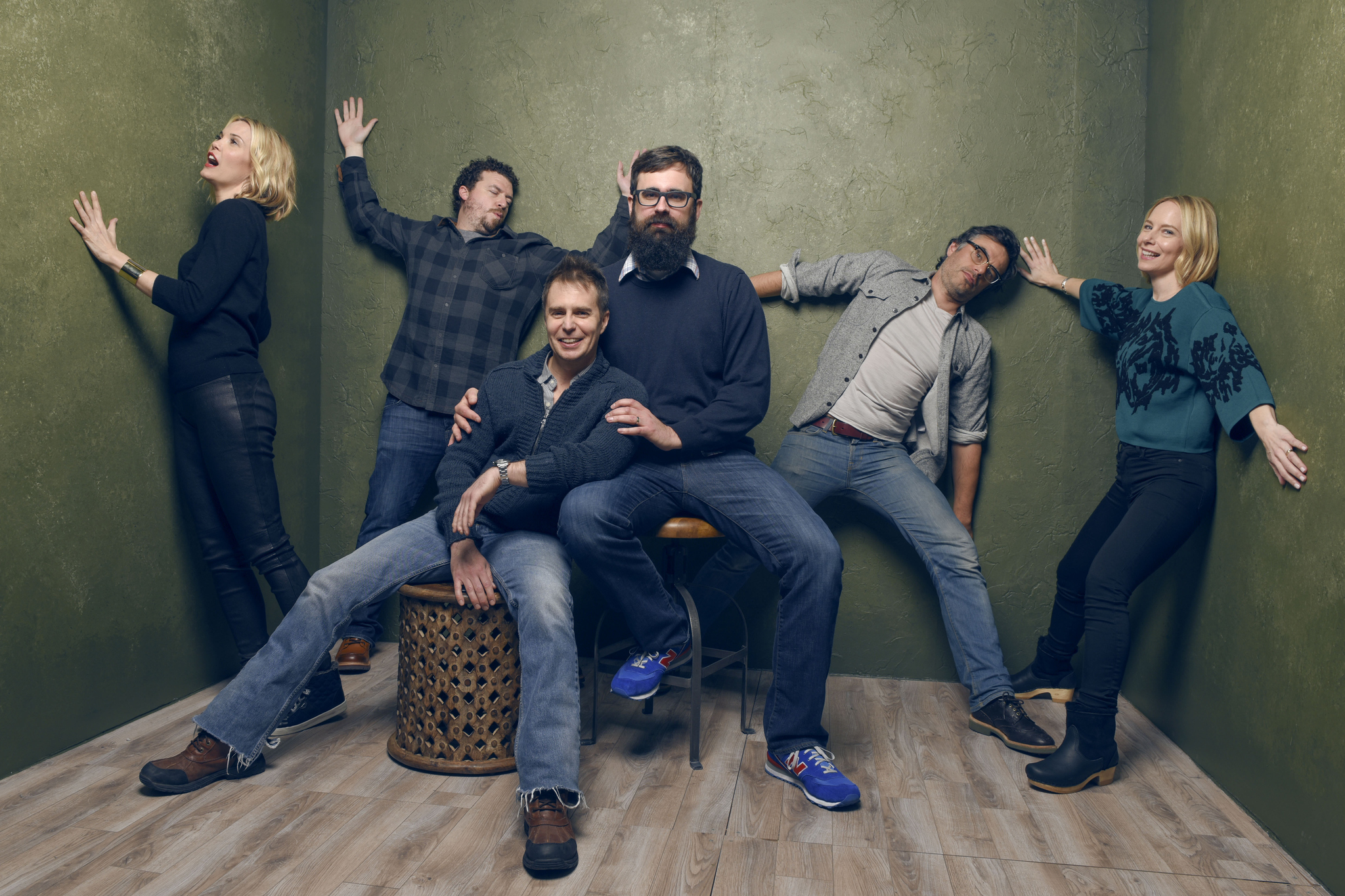 Leslie Bibb, Sam Rockwell, Jared Hess, Amy Ryan, Danny McBride and Jemaine Clement