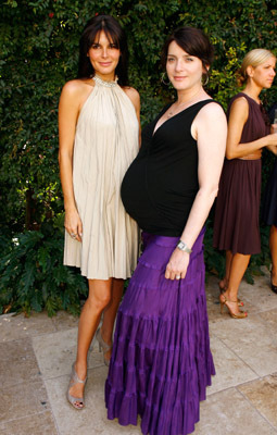 Angie Harmon and Michele Hicks