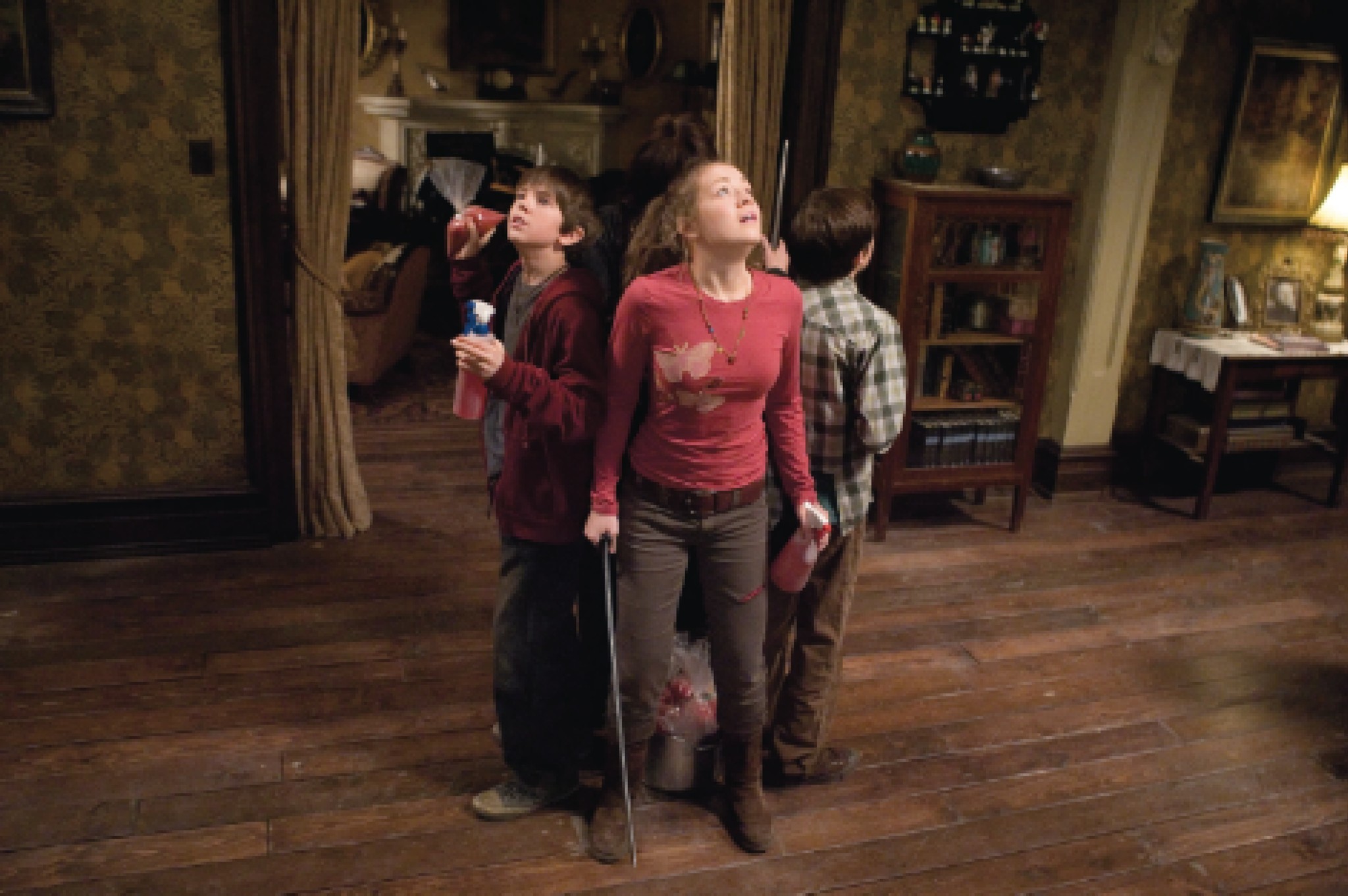 Still of Sarah Bolger and Freddie Highmore in The Spiderwick Chronicles (2008)