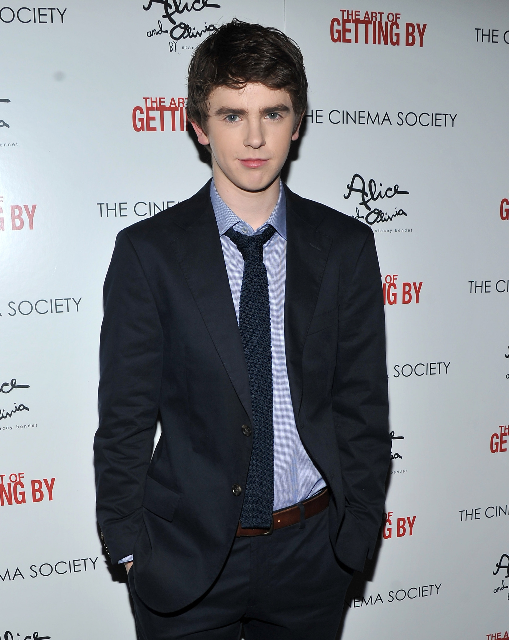 Freddie Highmore at event of The Art of Getting By (2011)