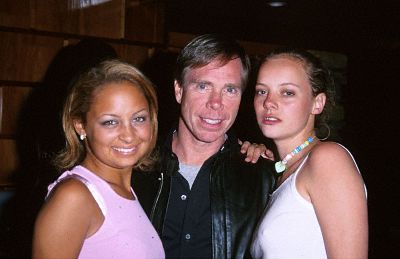 Bijou Phillips and Tommy Hilfiger