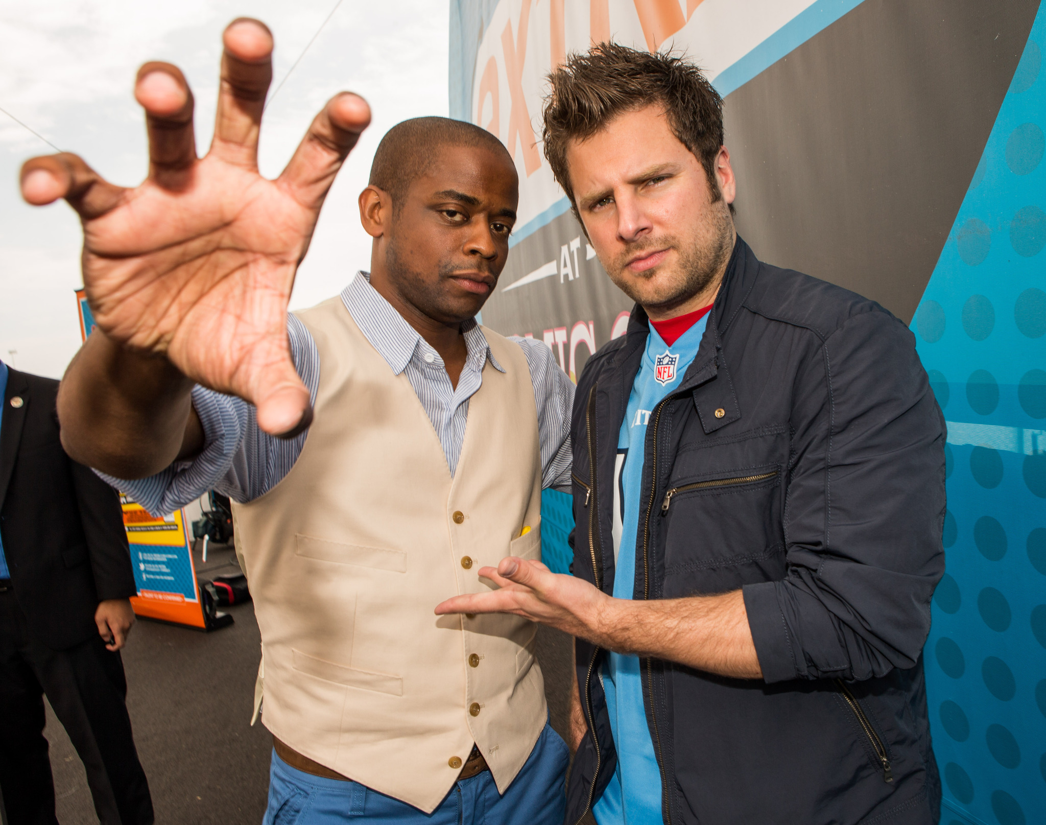 Dulé Hill and James Roday