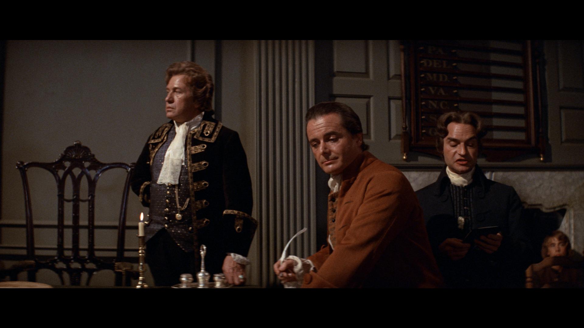 Still of William Daniels, David Ford and Ralston Hill in 1776 (1972)