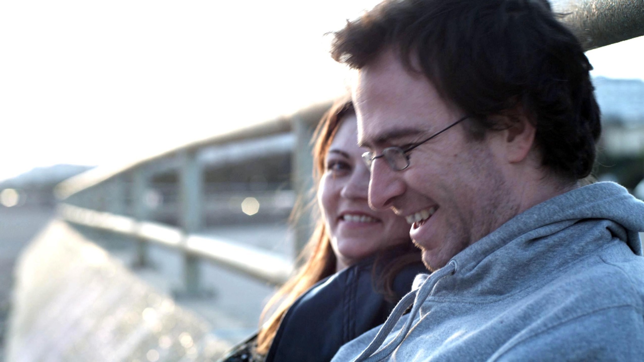 Still of Robin Hill and Kerry Peacock in Down Terrace (2009)