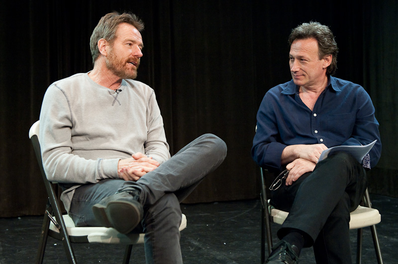 Bryan Cranston speaks at the Acting Studio. www.bernardhiller.com