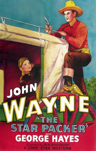 John Wayne and Verna Hillie in The Star Packer (1934)
