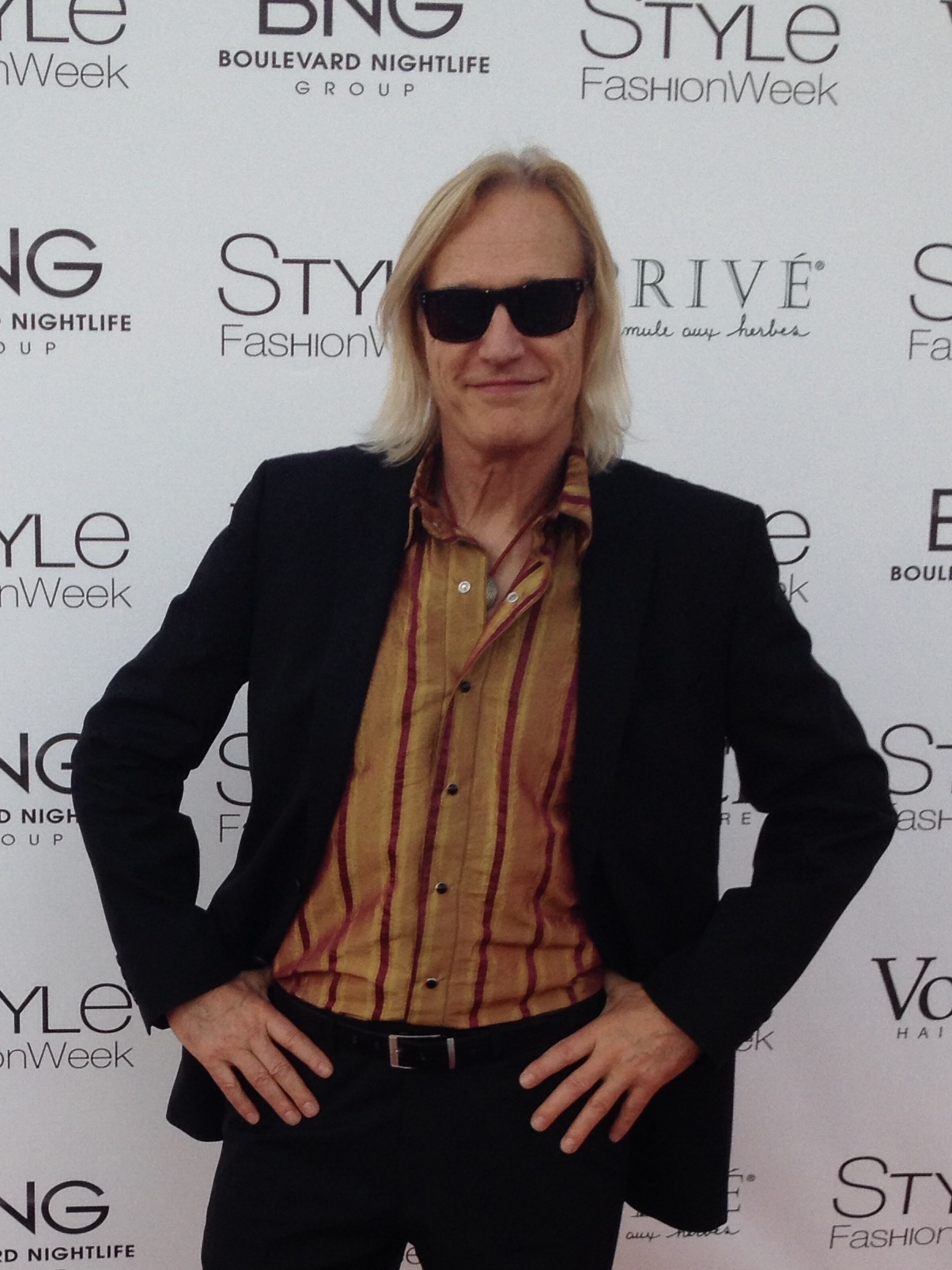 Bob Hiltermann at LA Style Fashion Week.