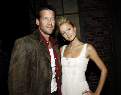 James Denton and Paris Hilton at event of 2005 American Music Awards (2005)