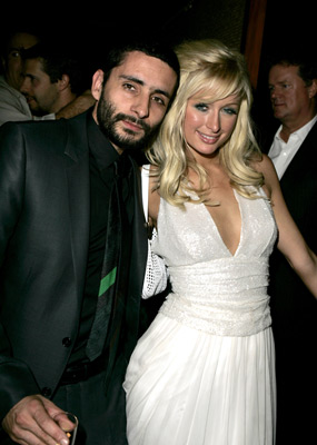 Paris Hilton and Jaume Collet-Serra at event of Vasko namai (2005)